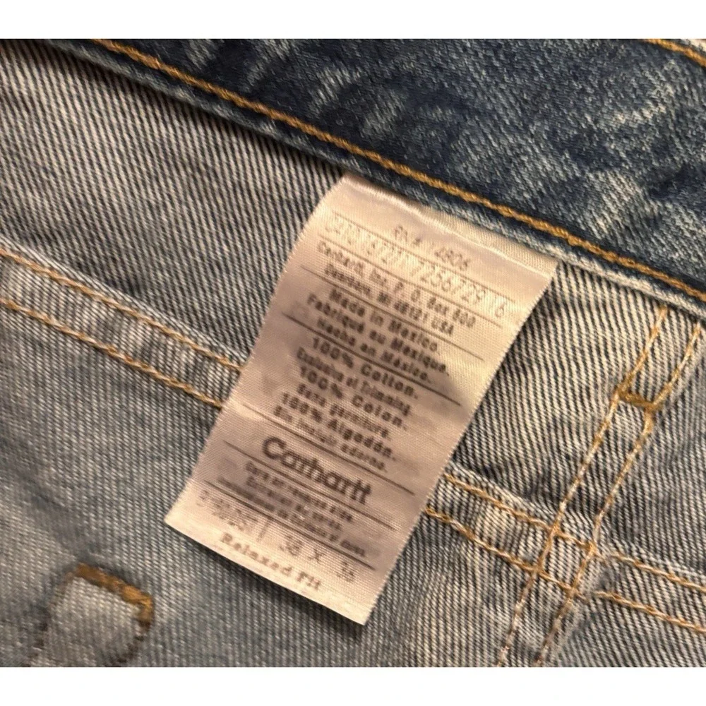 Carhartt mens jeans Blue Lot Of‎ 5 Reseller Bundle